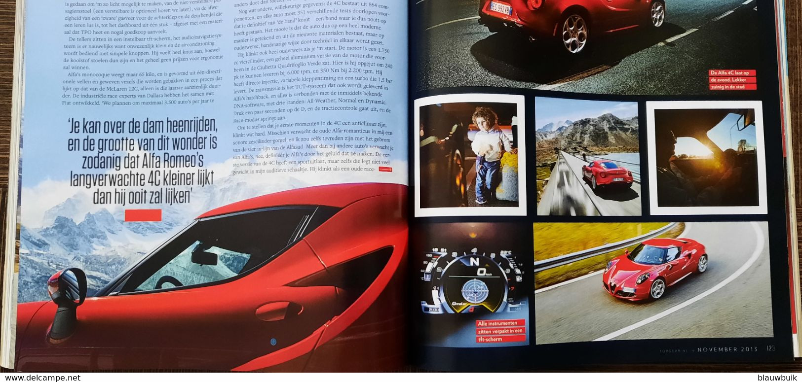 Top Gear Magazine N°101 - 2013 Alfa 4C - Auto/moto