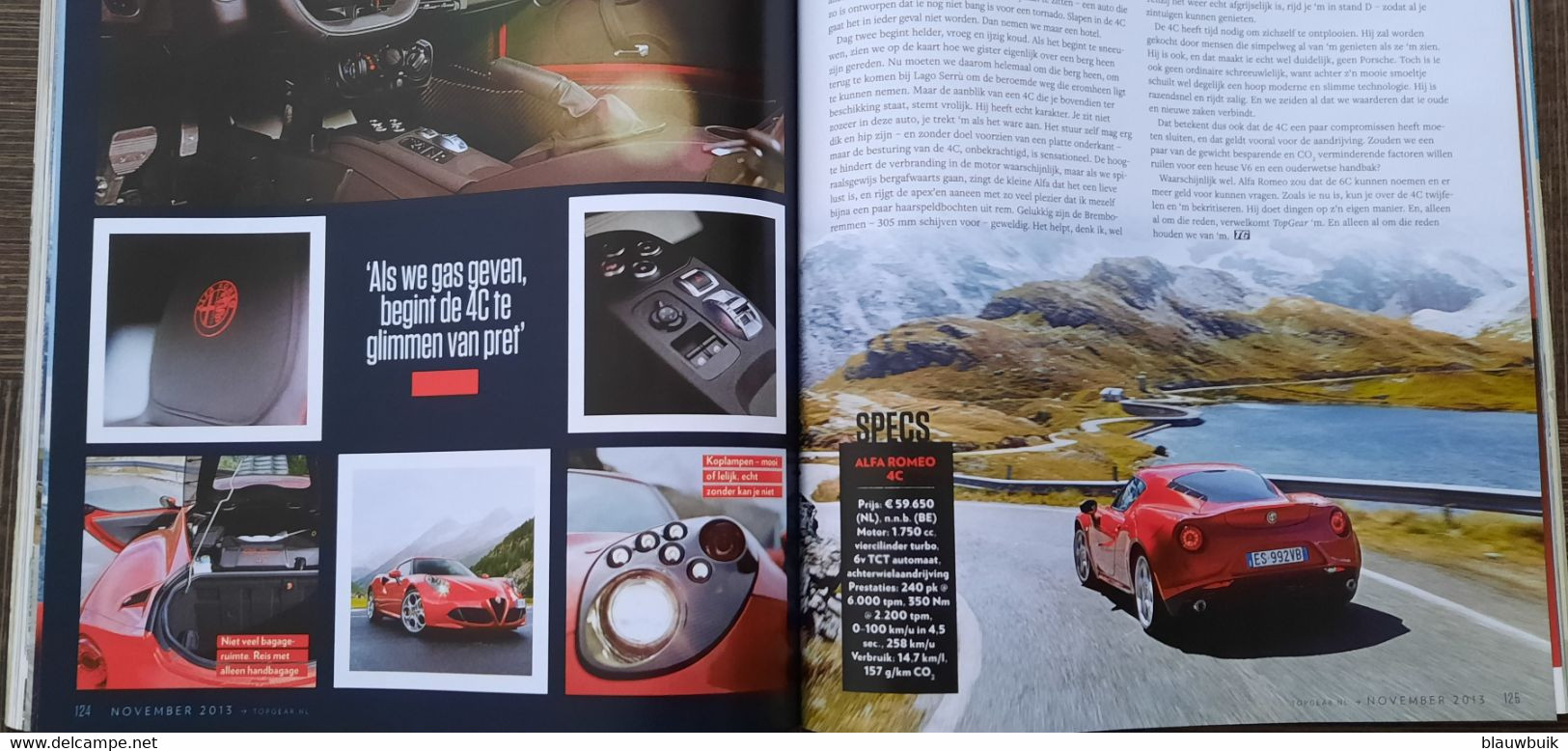 Top Gear Magazine N°101 - 2013 Alfa 4C - Auto/moto