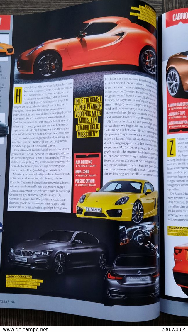 Top Gear Magazine N°92- Auto's 2013