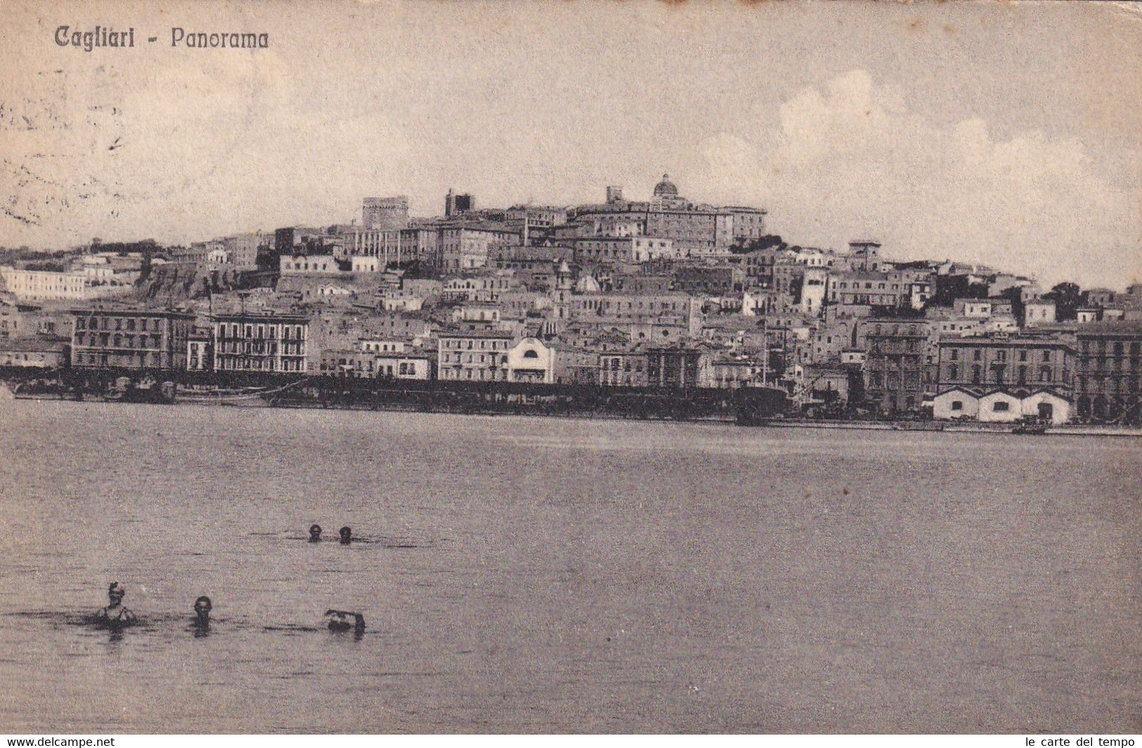 Cartolina Cagliari - Panorama. 1926 - Cagliari