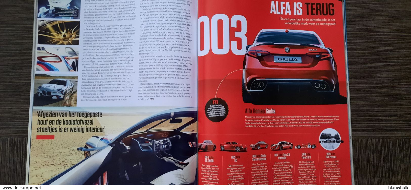 Top Gear Magazine N°125 -  2015 - De 133 Coolste Auto's - Auto/Motorrad