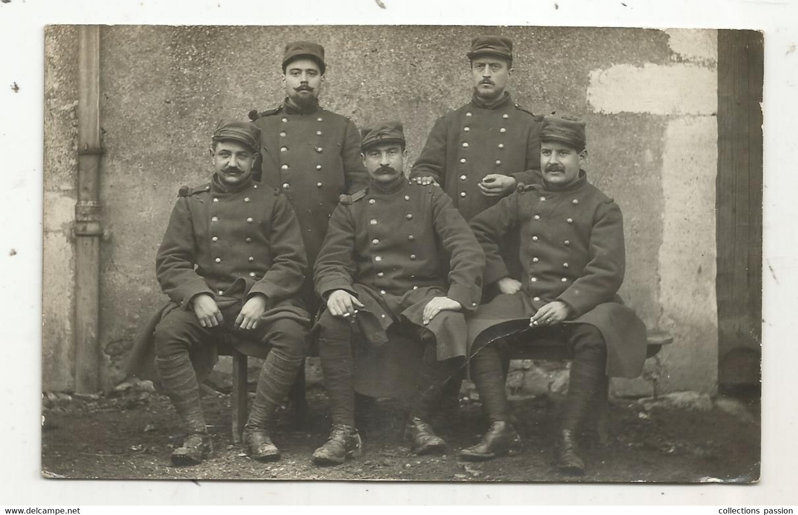Cp, Carte Photo , Militaria, Militaires, Vierge - Characters