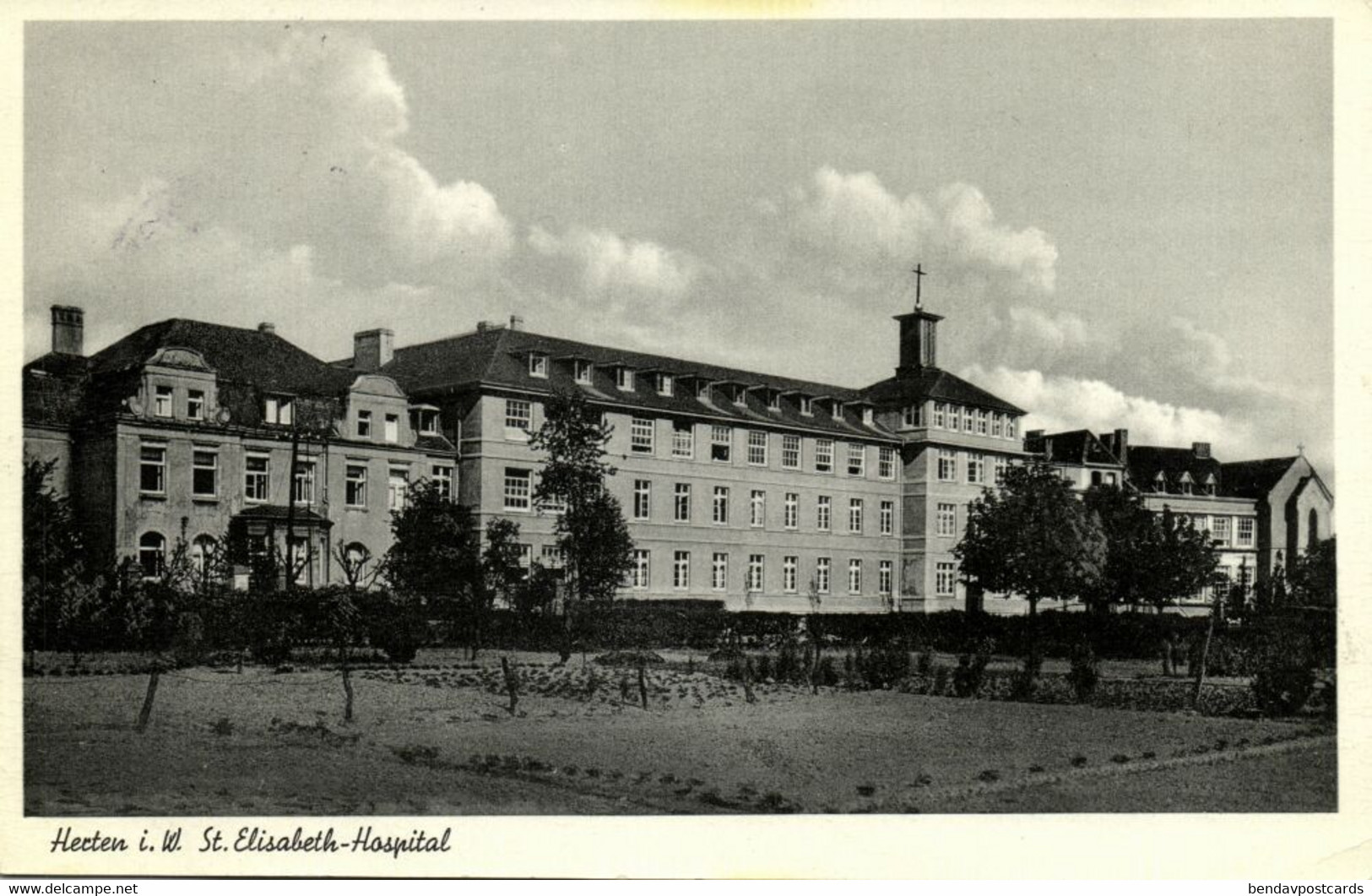 HERTEN I. W., St. Elisabeth-Hospital (1953) AK - Herten