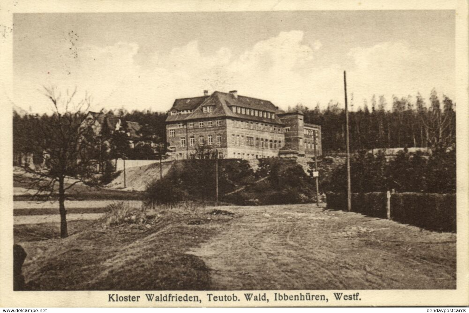 IBBENBÜREN I. W., Kloster Waldfrieden (1929) AK - Ibbenbueren