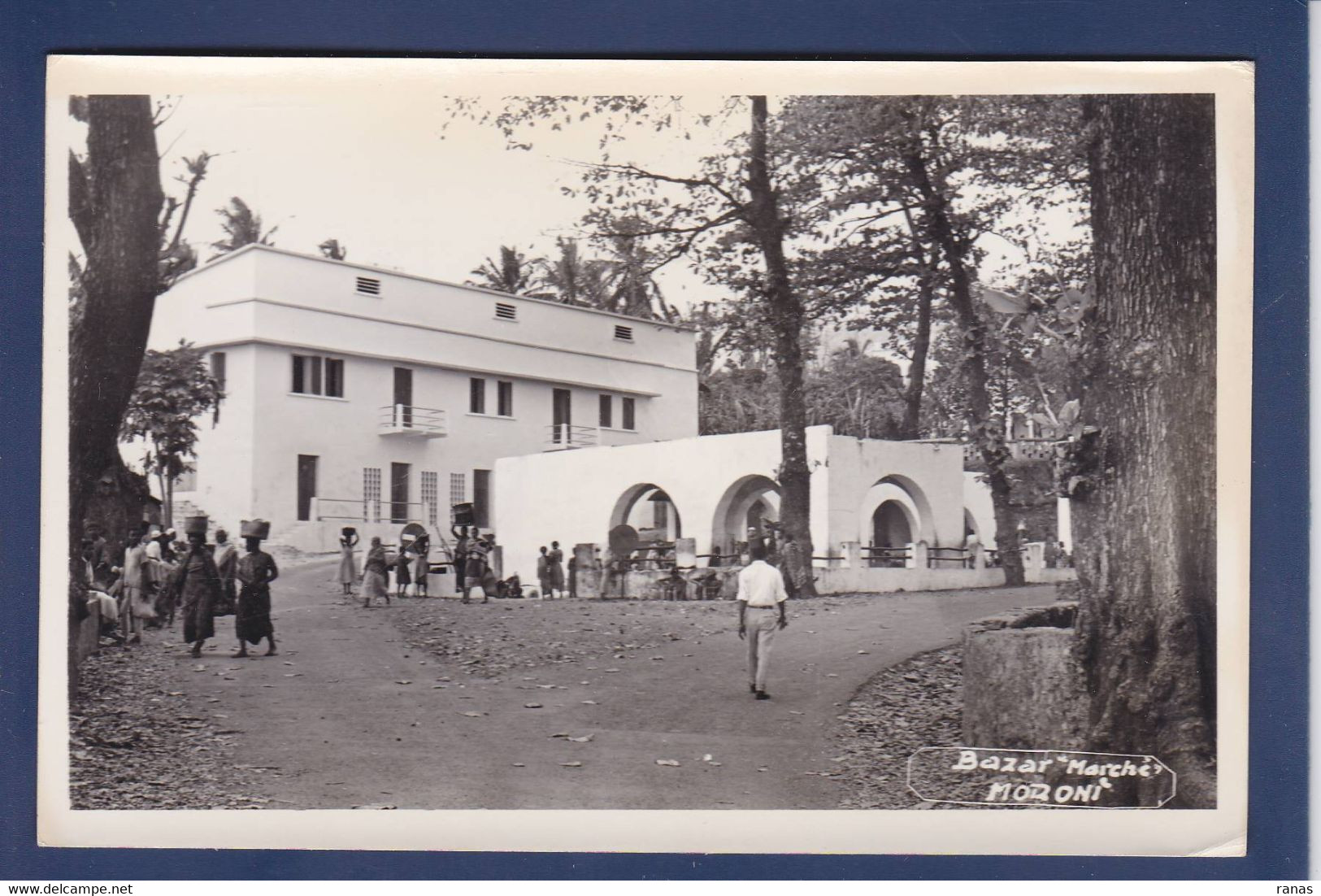 CPA Comores Moroni Carte Photo Non Circulé - Komoren