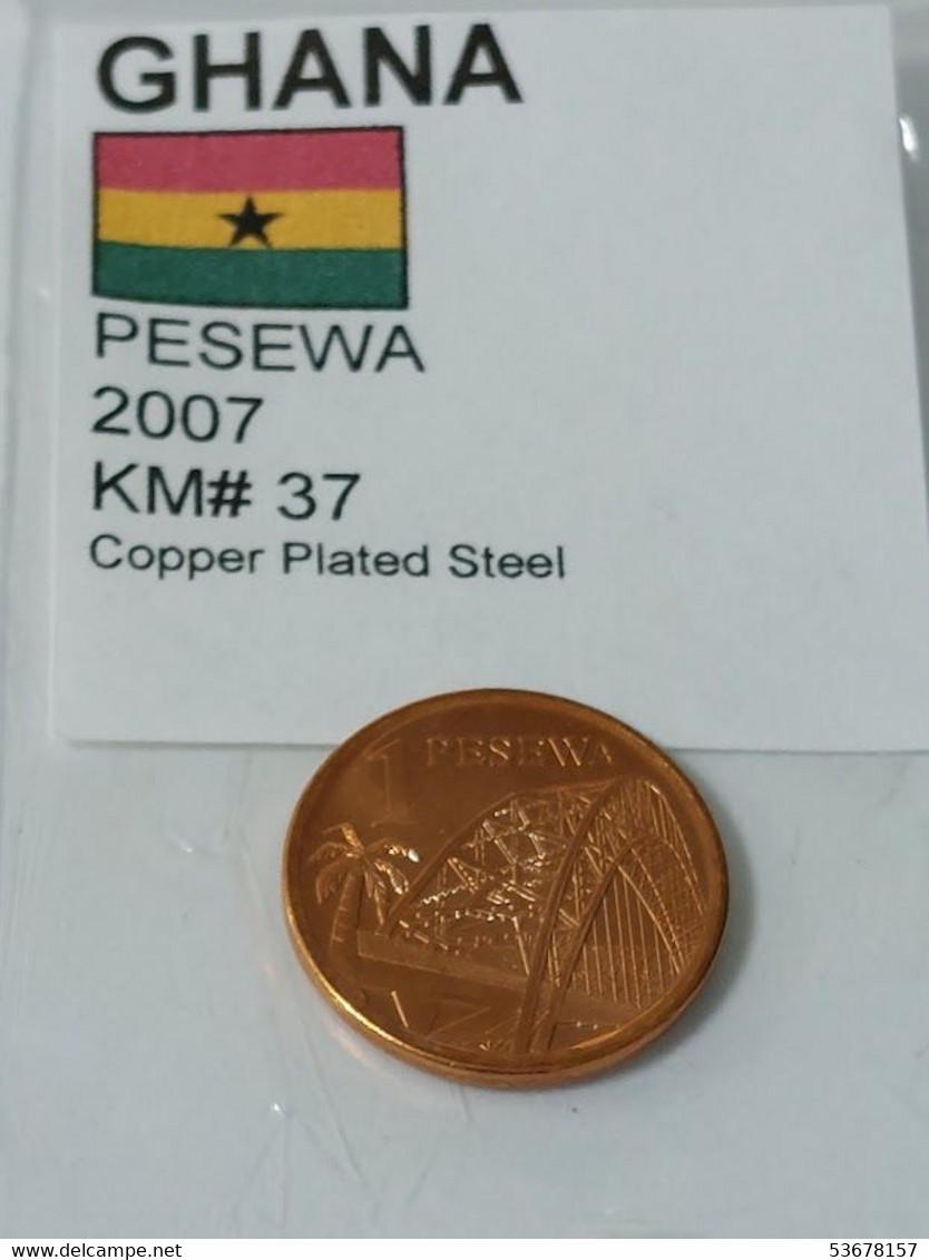 Ghana - Pesewa, 2007, Unc, KM# 37 - Ghana