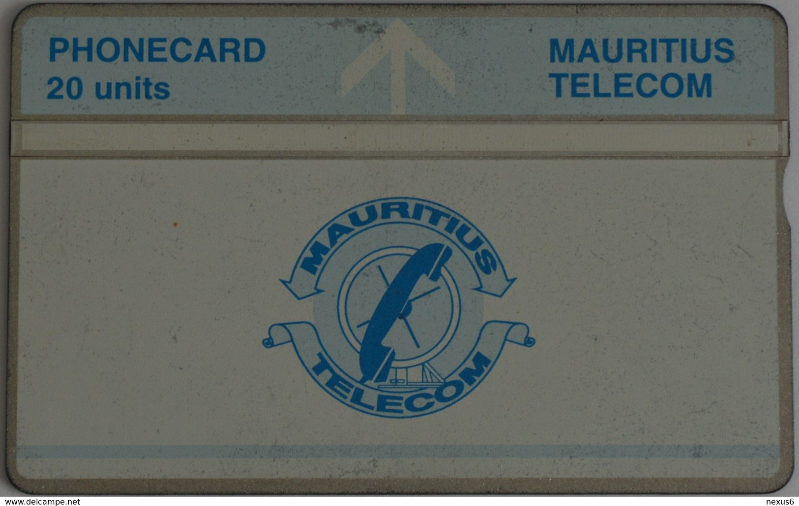 Mauritius - L&G - Telecom's Logo - With Blue Line - 704A - 04.1997, 20Units, 15.000ex, Used - Maurice