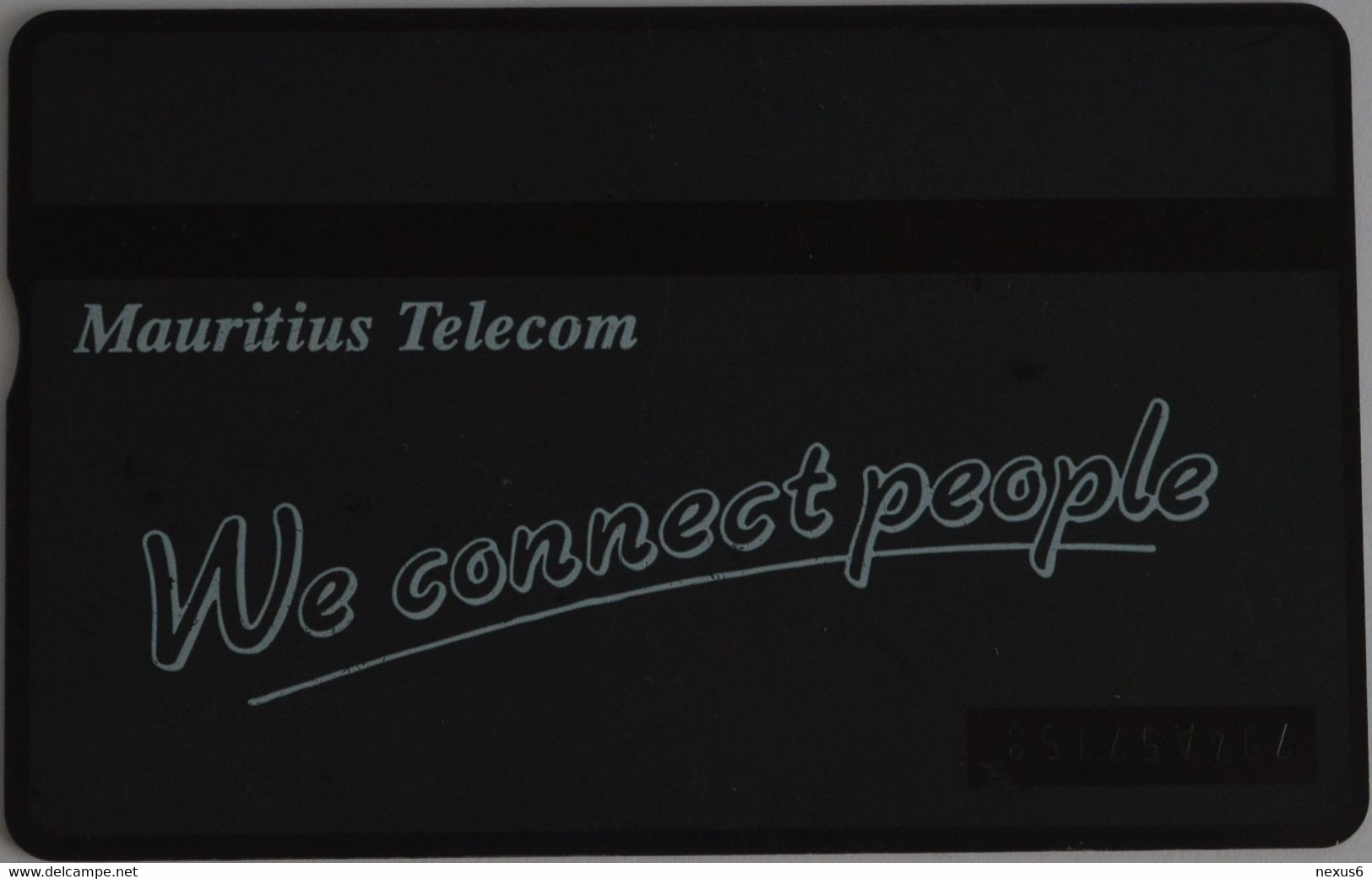 Mauritius - L&G - Telecom's Logo - With Blue Line - 704A - 04.1997, 20Units, 15.000ex, Used - Mauricio