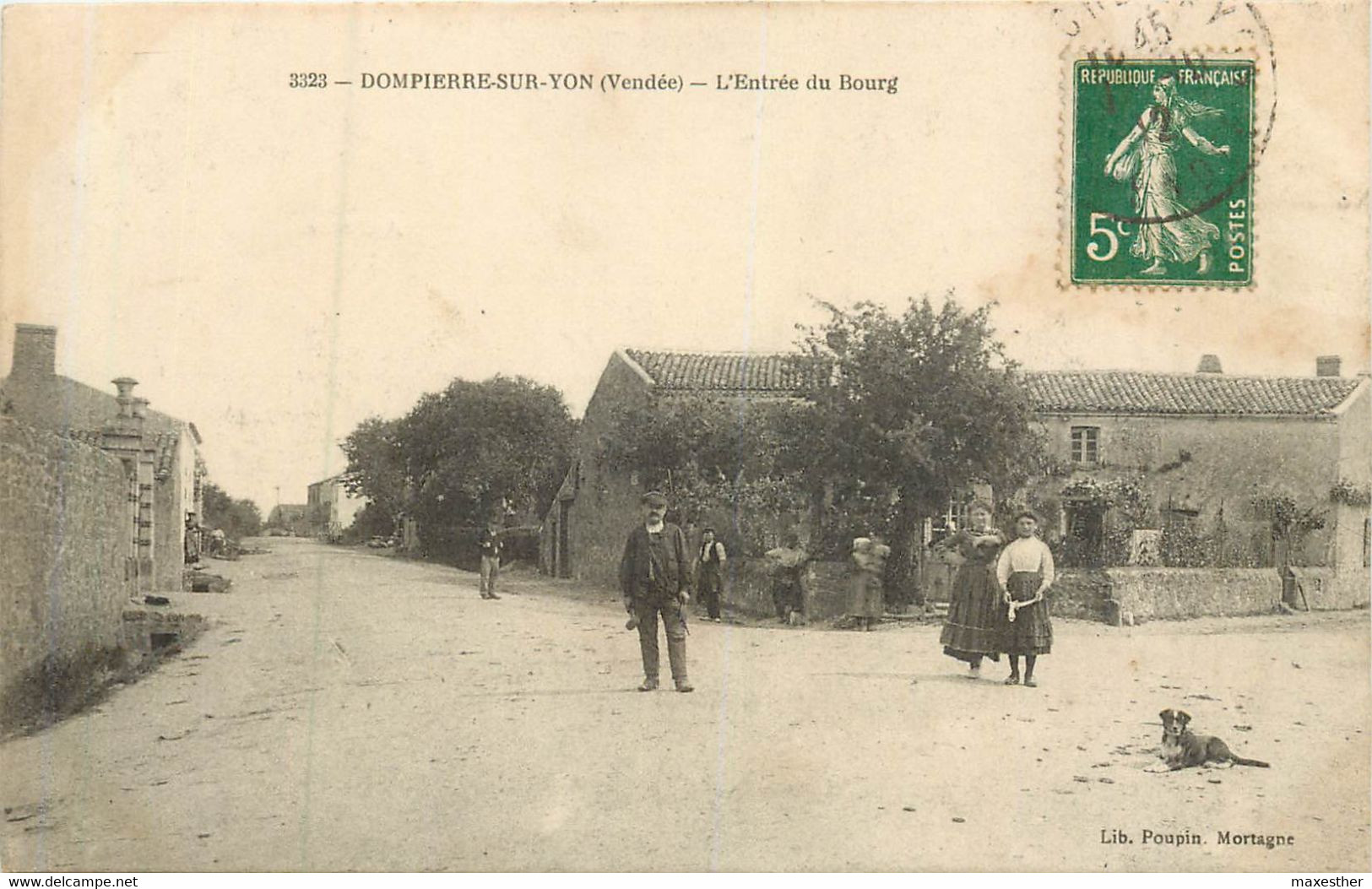 DOMPIERRE SUR YON Entrée Du Bourg - Dompierre Sur Yon