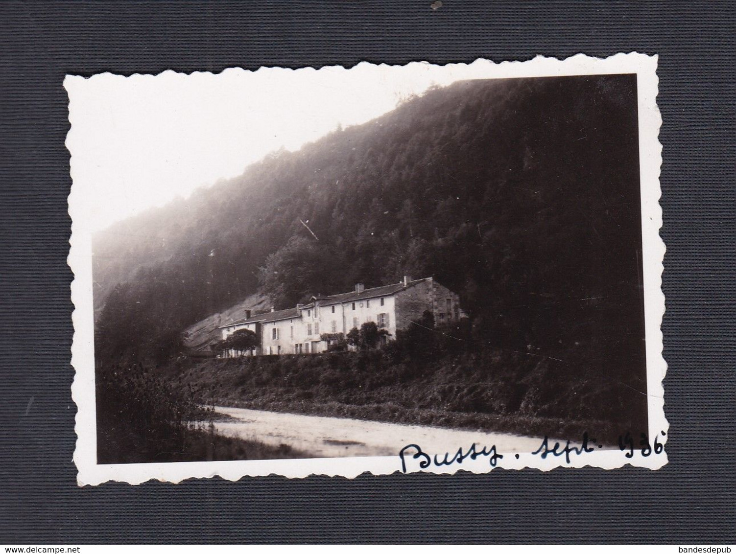 Photo Originale Environs De Joinville Haute Marne Bussy Septembre 1936 ( 50346) - Lieux