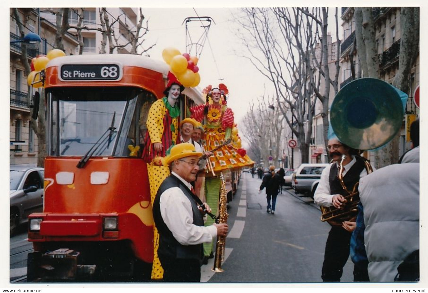 CPM - MARSEILLE (B Du R) - Tramway De Marseille (68) - Adieu Aux PCC (Boulevard Chave) - Cinq Avenues, Chave, Blancarde, Chutes Lavies