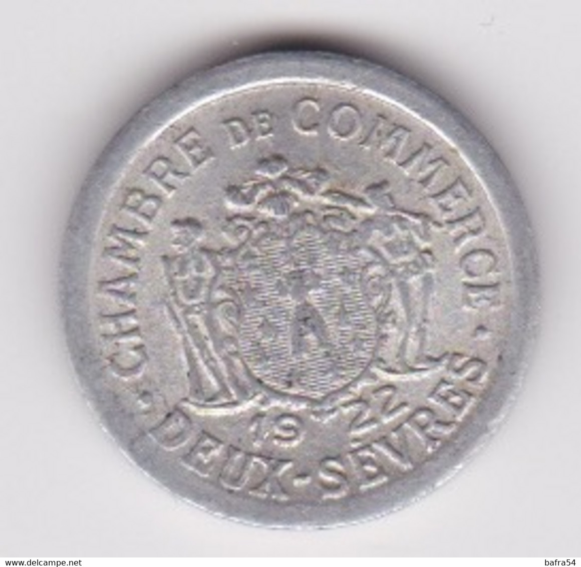 Chambre De Commerce Des Deux Sèvres - Monnaie De Nécessité De 5 Centimes - Monétaires / De Nécessité
