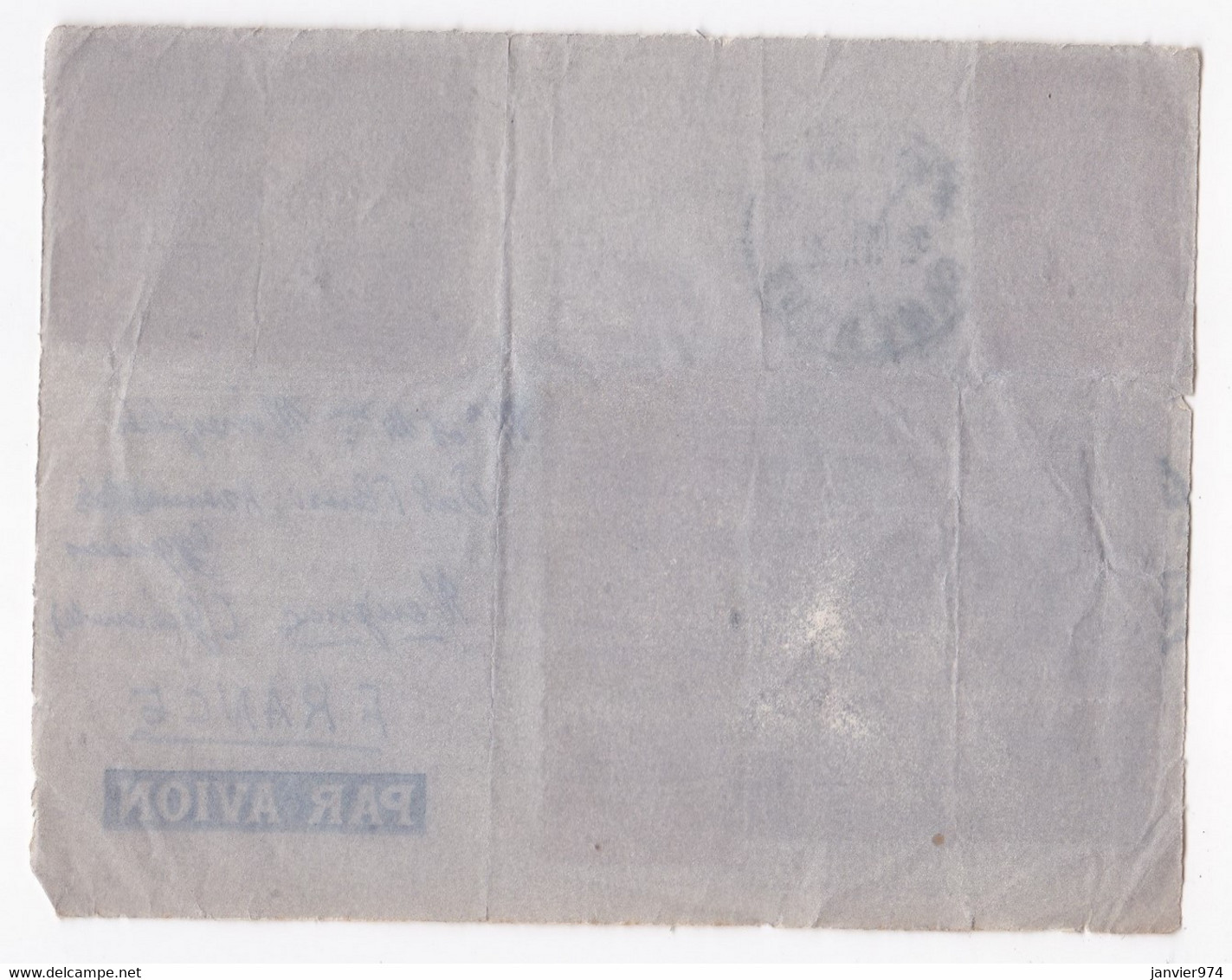Lettre 1950 Cameroun Yaoundé Pour Mérignac Gironde, 6 Timbres - Covers & Documents
