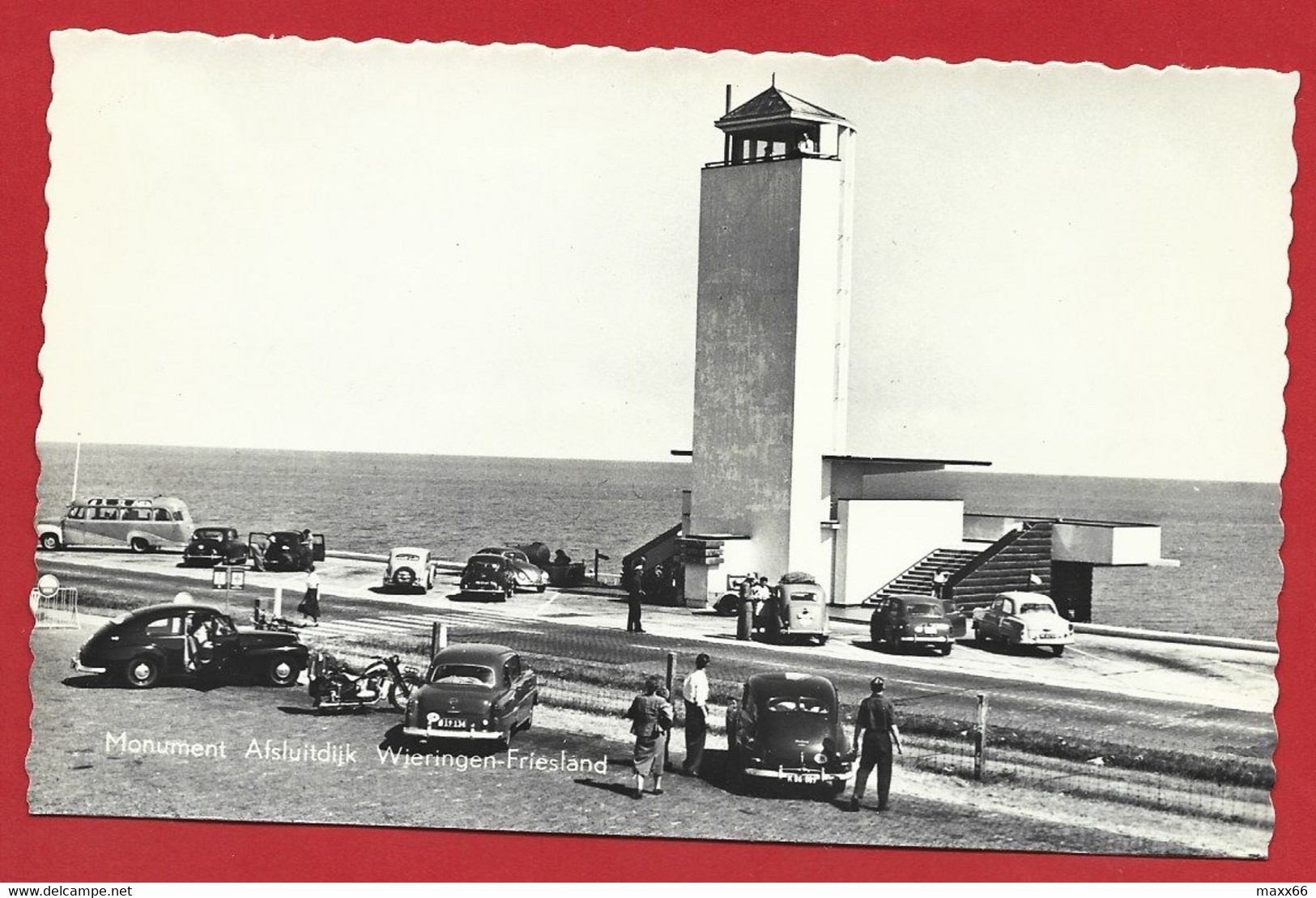 CARTOLINA NV PAESI BASSI - Monument Afsluitdijk - Wieringen - Friesland - 9 X 14 - Den Oever (& Afsluitdijk)