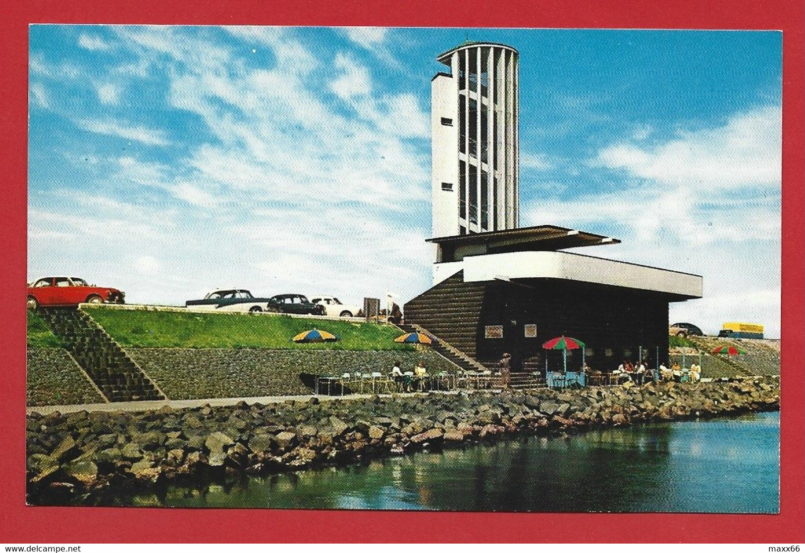 CARTOLINA NV PAESI BASSI - Monument Afsluitdijk - Holland - Friesland - 9 X 14 - Den Oever (& Afsluitdijk)