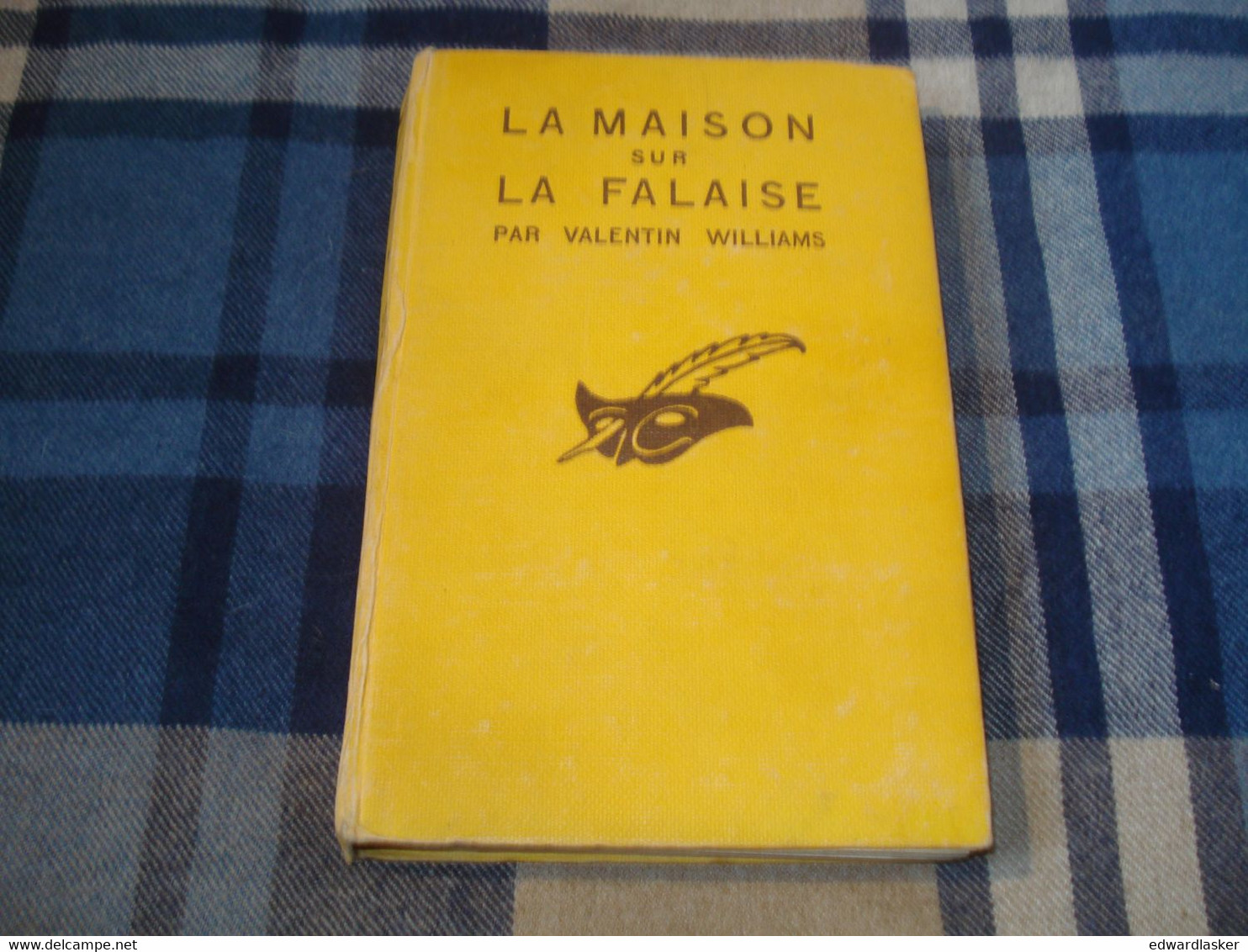 Le MASQUE N°19 : La Maison Sur La Falaise /Valentin Williams - Cartonné - Le Masque