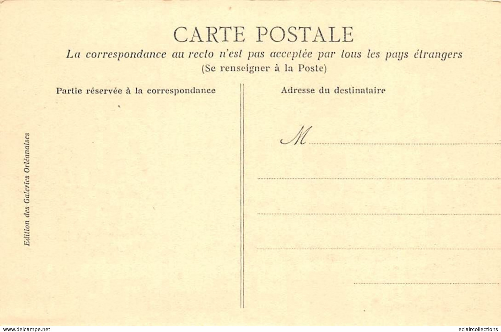 Orléans      45       D'une série de  12 Cartes différentes de A.Goulon.Dessins a la plume      (voir scan)