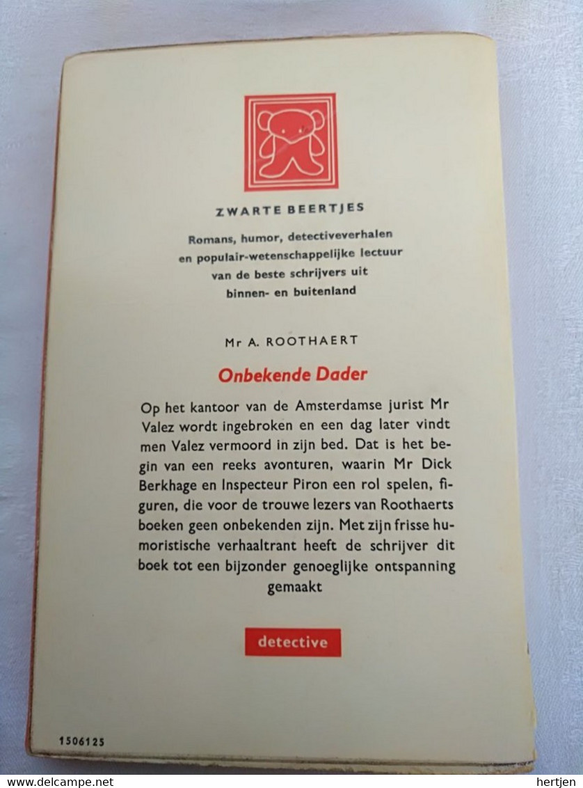 Onbekende Dader - E. Roothaert - Spionage