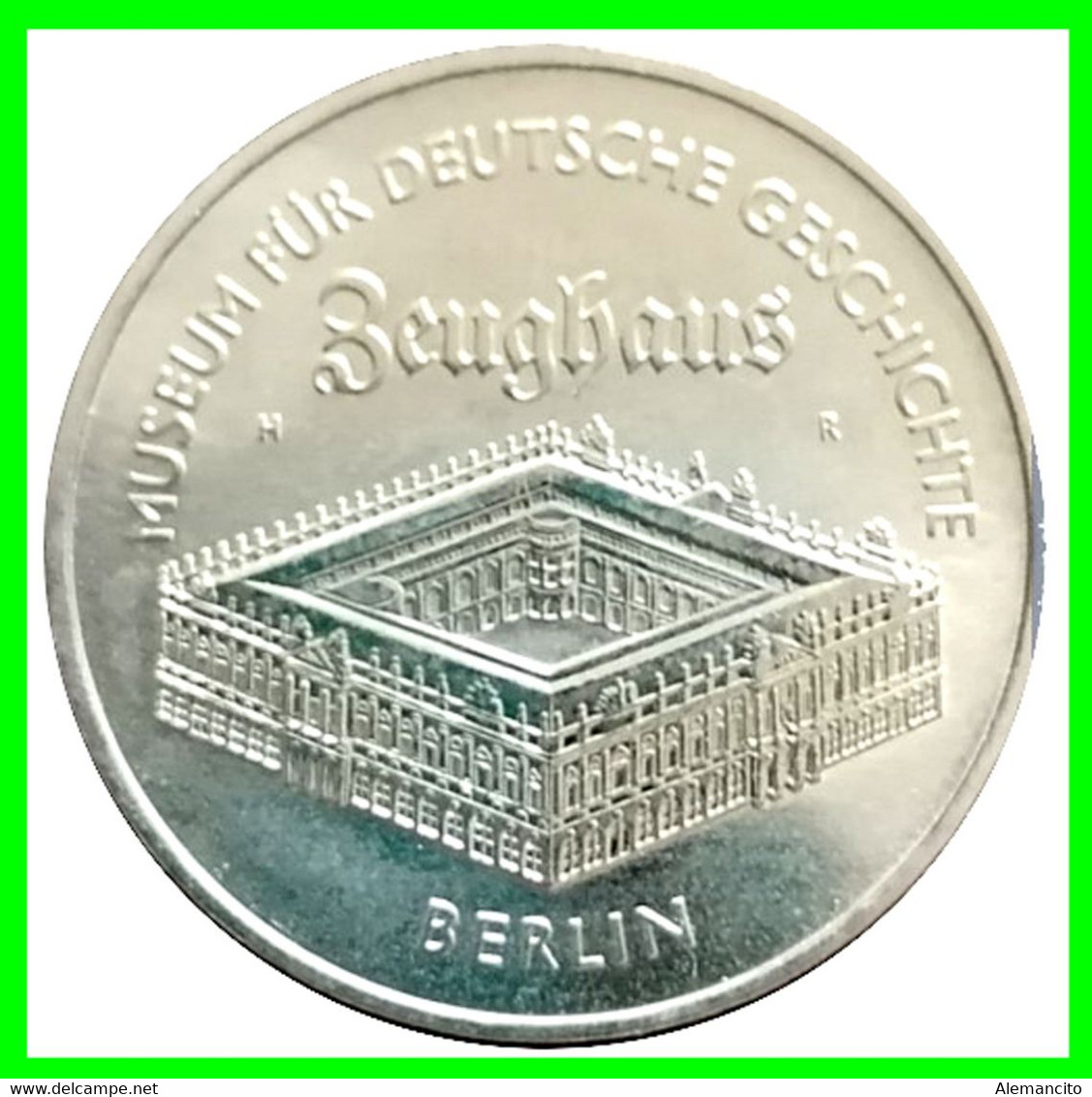 ( GERMANY ) REPUBLICA DEMOCRATICA DE ALEMANIA AÑO 1990 ( RDA ) MONEDA DE 5-DM - ALEMANIA DDR - 5 DM (ZEUGHAUS MUSEUM IN - 5 Mark