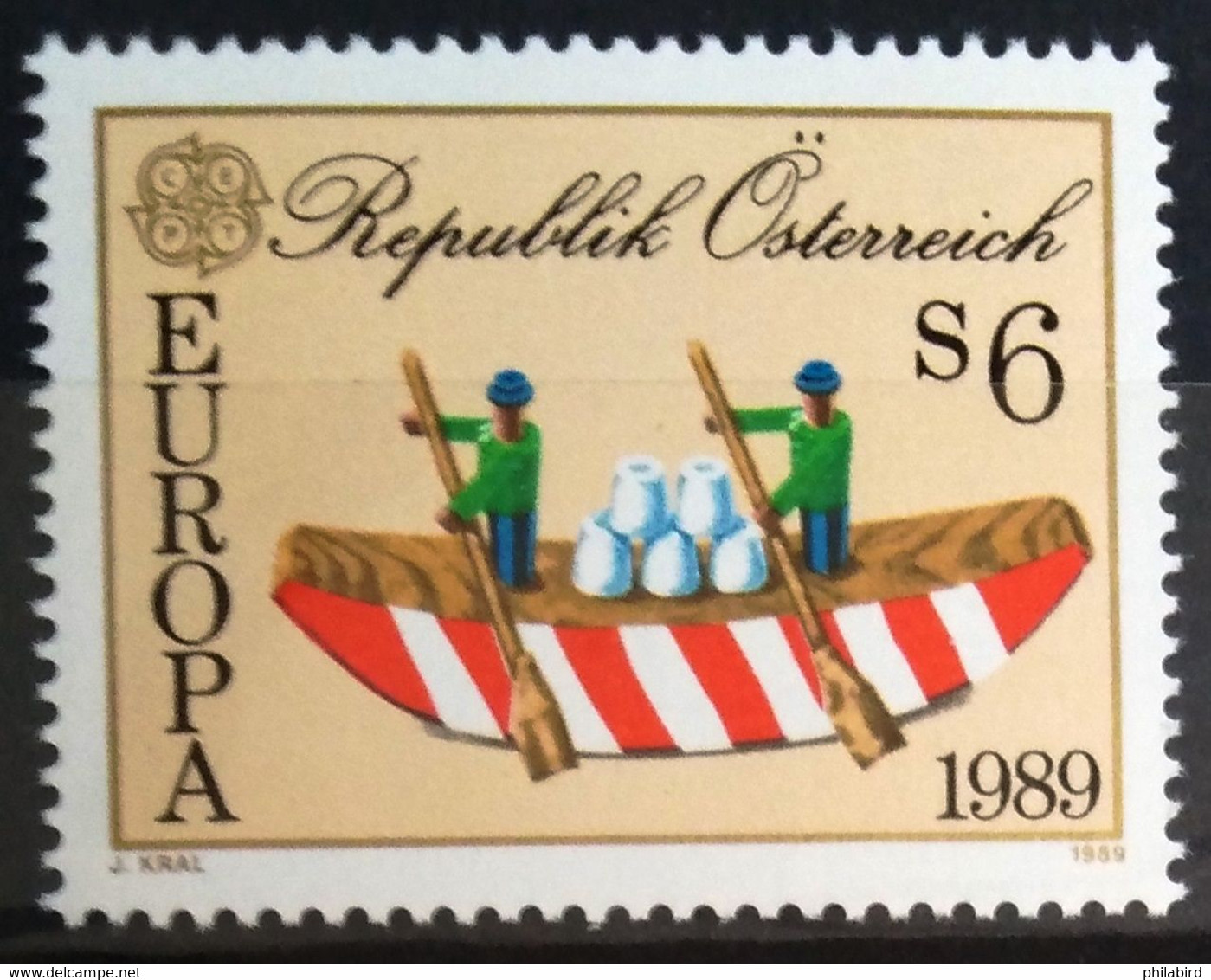 EUROPA 1989 - AUTRICHE                    N° 1777                        NEUF** - 1989