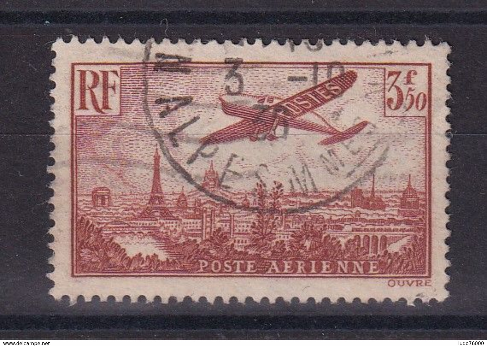 D 327 / POSTE AERIENNE / LOT N° 13 OBL COTE 27€ - Collections