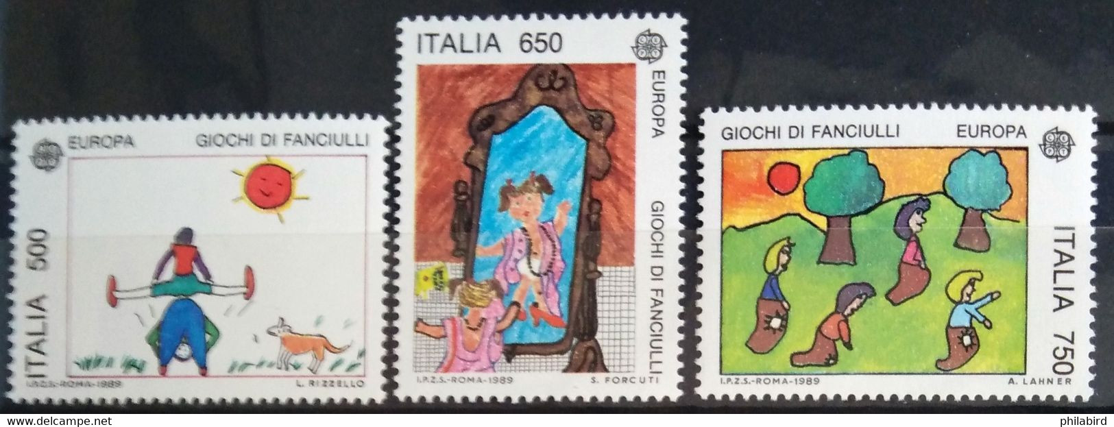 EUROPA 1989 - ITALIE                   N° 1810/1812                        NEUF** - 1989