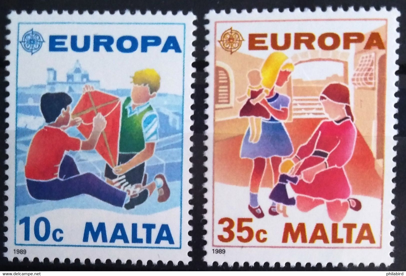 EUROPA 1989 - MALTE                   N° 795/796                        NEUF** - 1989