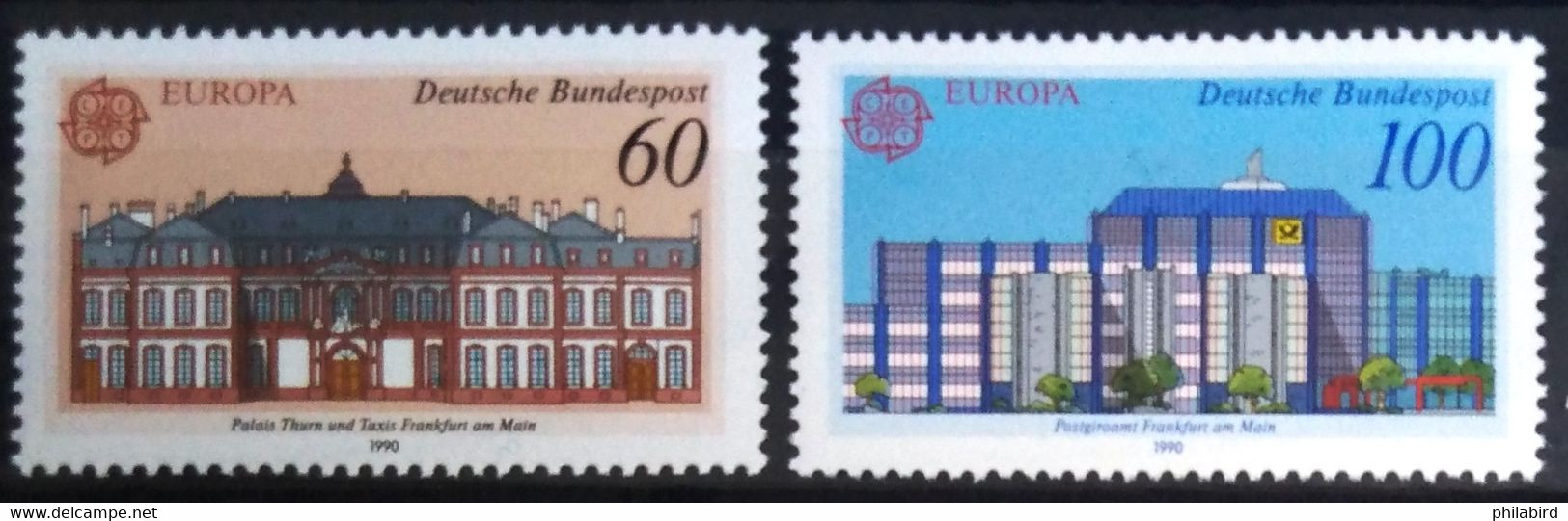 EUROPA 1990 - ALLEMAGNE                   N° 1293/1294                        NEUF* - 1990