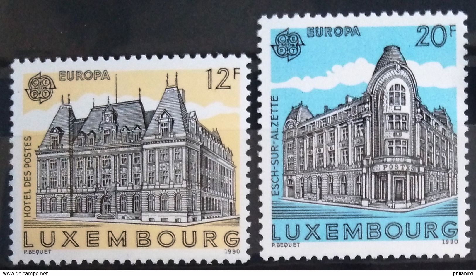 EUROPA 1990 - LUXEMBOURG                  N° 1193/1194                        NEUF** - 1990