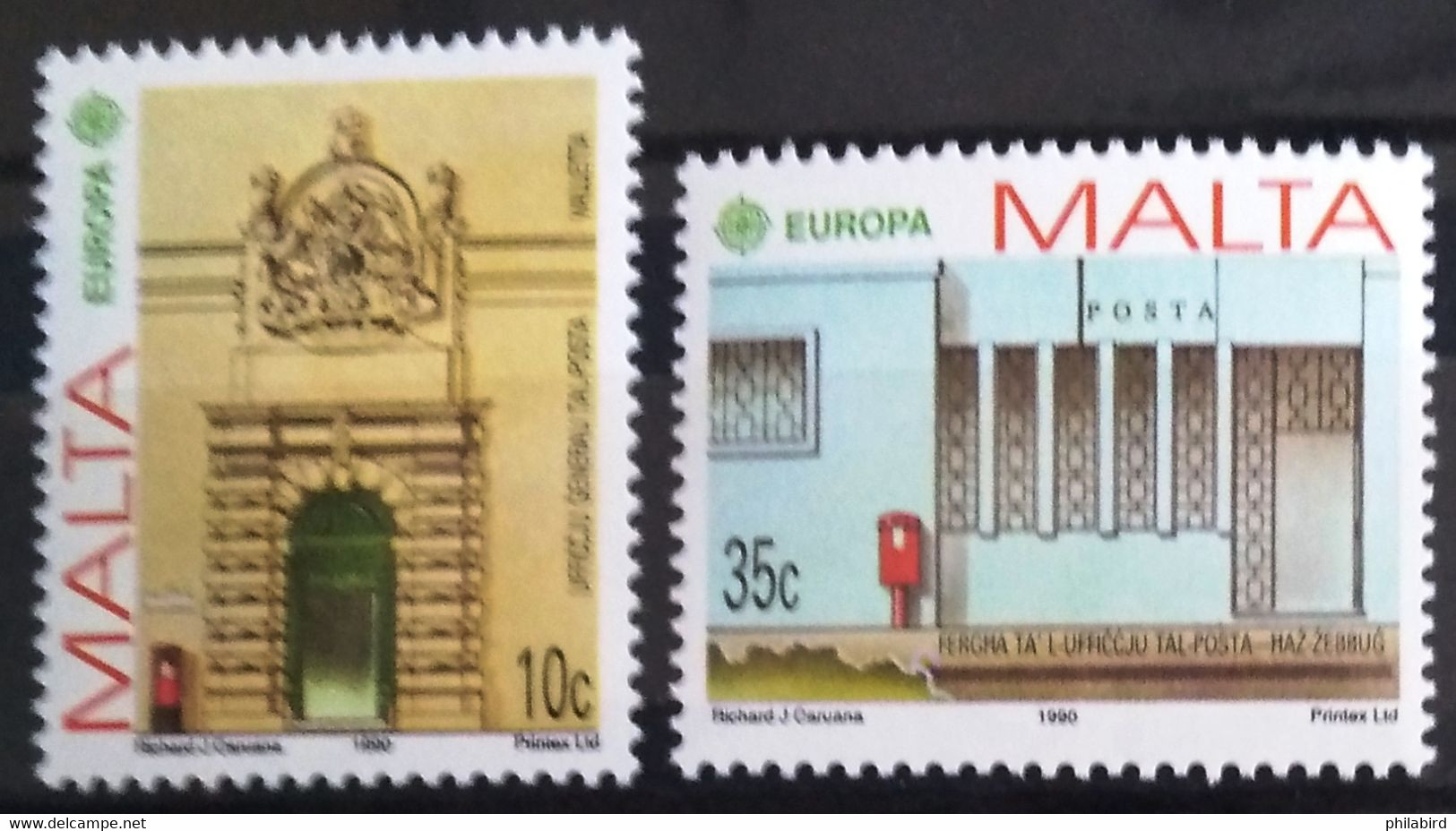 EUROPA 1990 - MALTE                  N° 810/811                        NEUF** - 1990