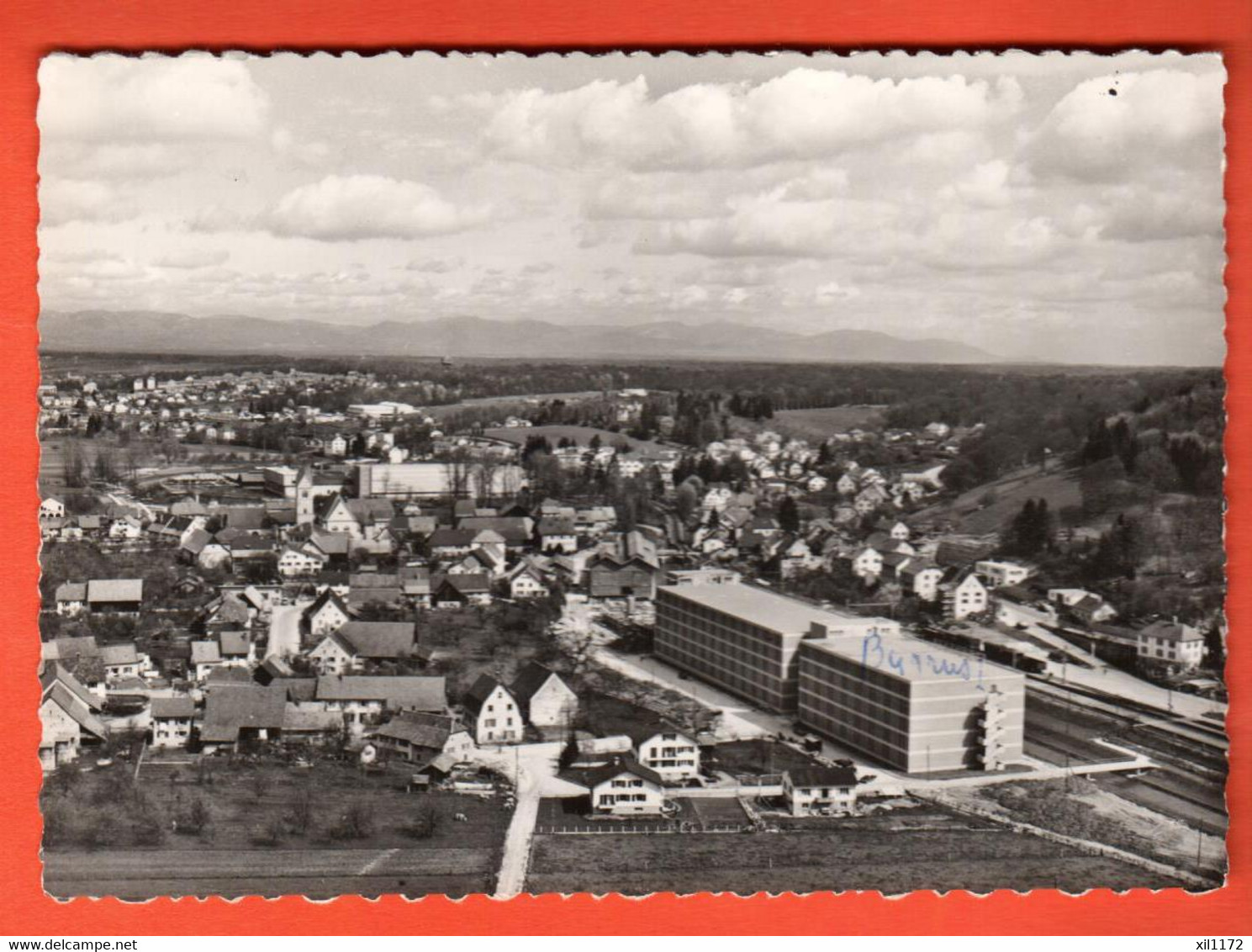 QAE-15 Boncourt Porrentruy FAbrique Burrus   . Grand Format.  Circulé 1962. Perrochet BE 861 - Boncourt