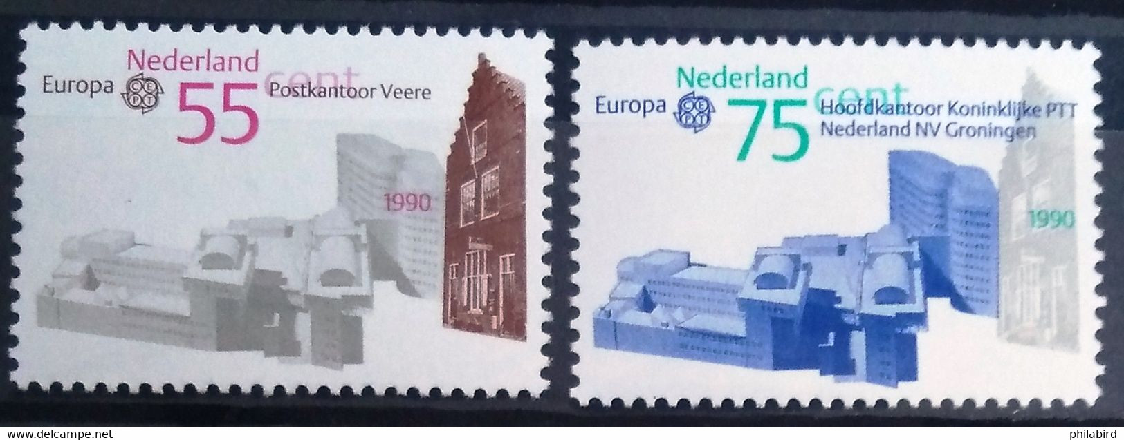 EUROPA 1990 - PAYS-BAS1                  N° 1355/1356                        NEUF** - 1990