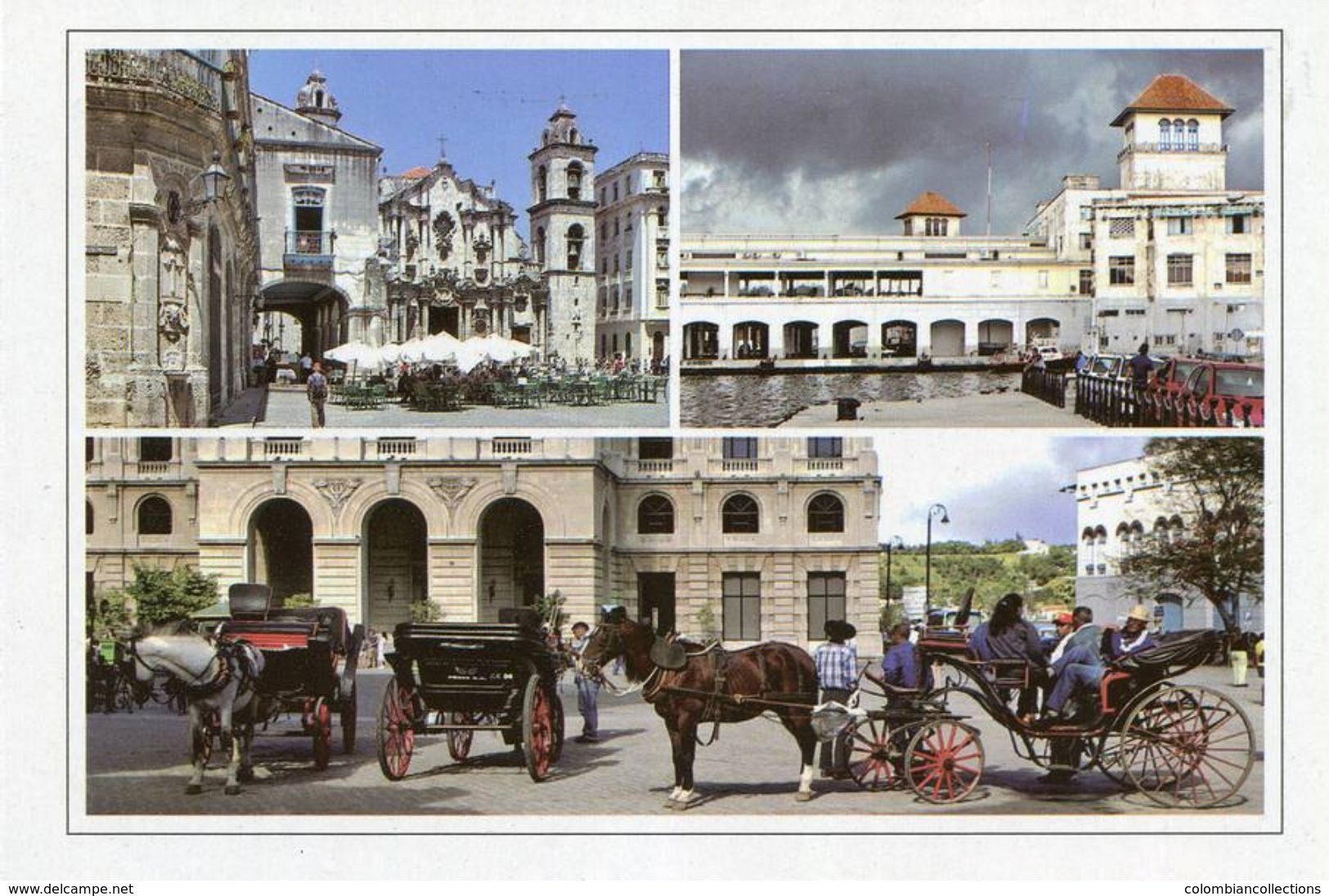 Lote PEP956, Cuba, 2013, Entero Postal, Postal Stationary, Habana Vieja, Old City, Horse, Church, 5/32, Postcard - Cartes-maximum