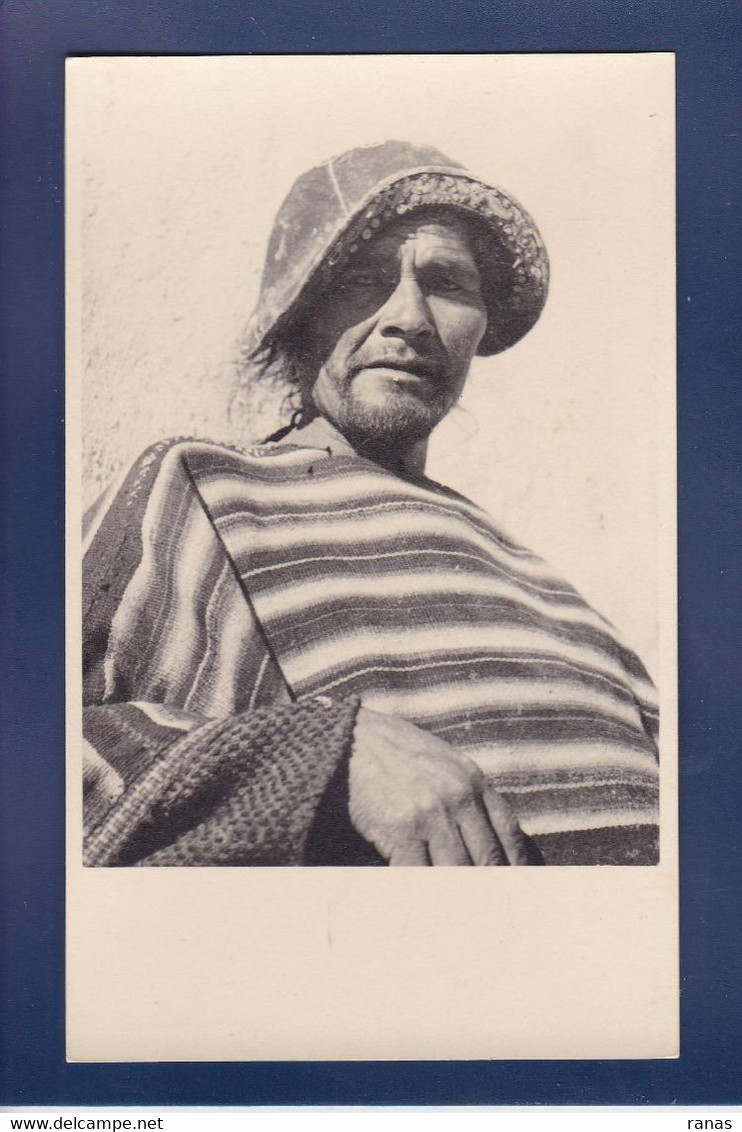 CPA Bolivie Bolivia Non Circulé Types Ethnic Carte Photo - Bolivië