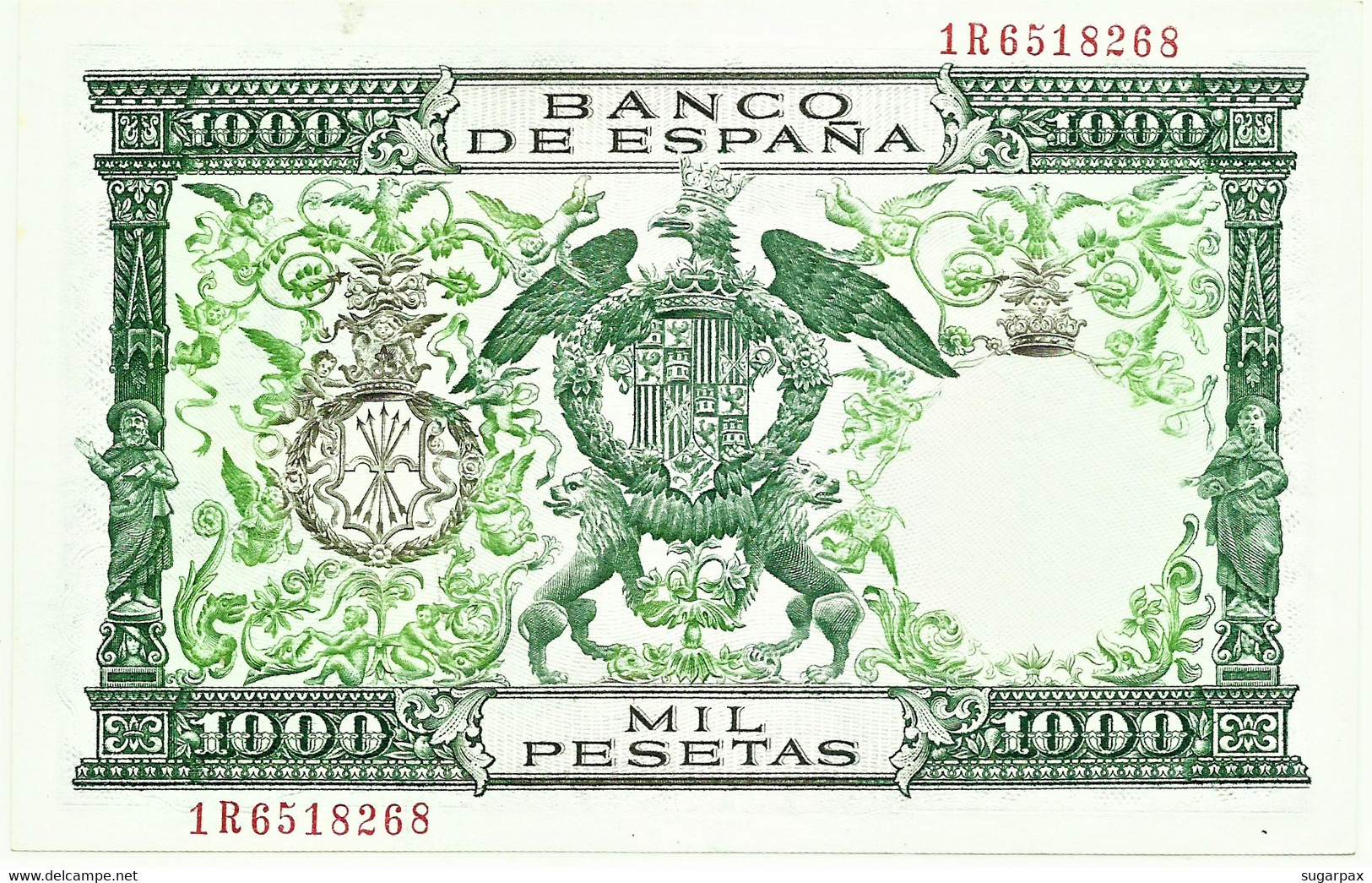 ESPAÑA - 1000 Pesetas - 29.11.1957 ( 1958 ) - Pick 149 - Serie 1R - Reyes Católicos - 1.000 - 1000 Pesetas