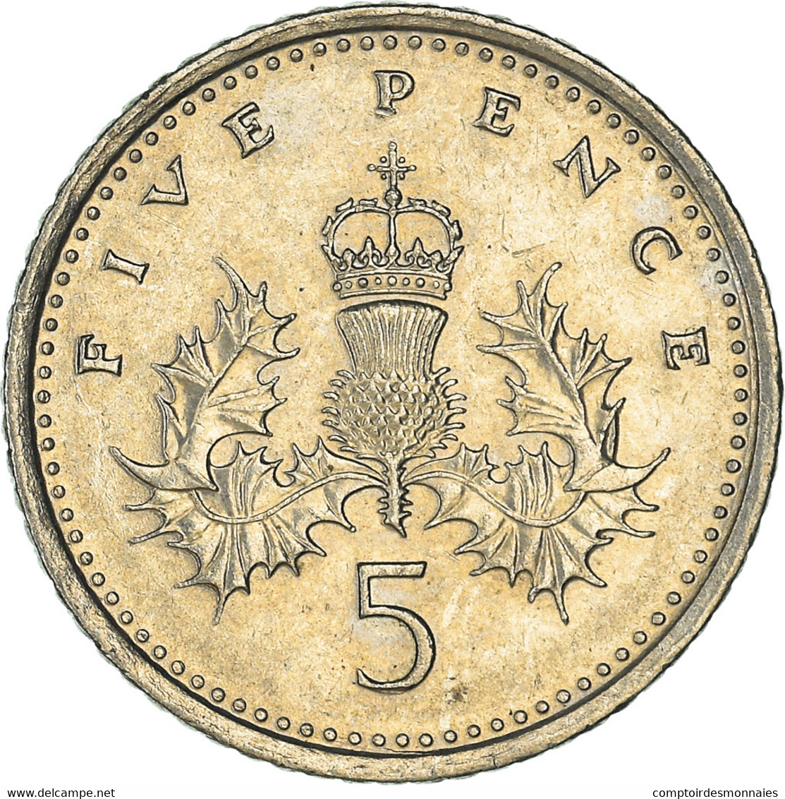 Monnaie, Grande-Bretagne, 5 Pence, 1992 - 5 Pence & 5 New Pence