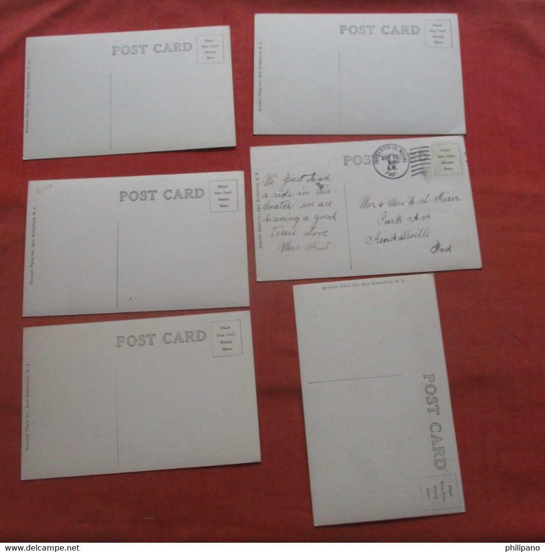 RPPC.  Lot Of  6 Cards.  Dearborn - Michigan > Dearborn   Ref 5473 - Dearborn