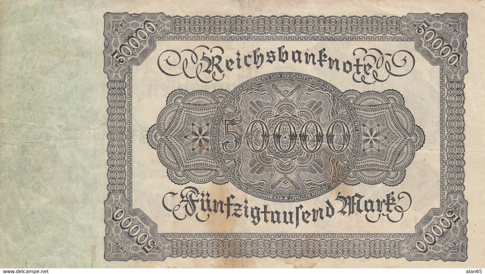 Germany #79, 50000 Marks 19 November 1922 Issue Banknote - 50000 Mark