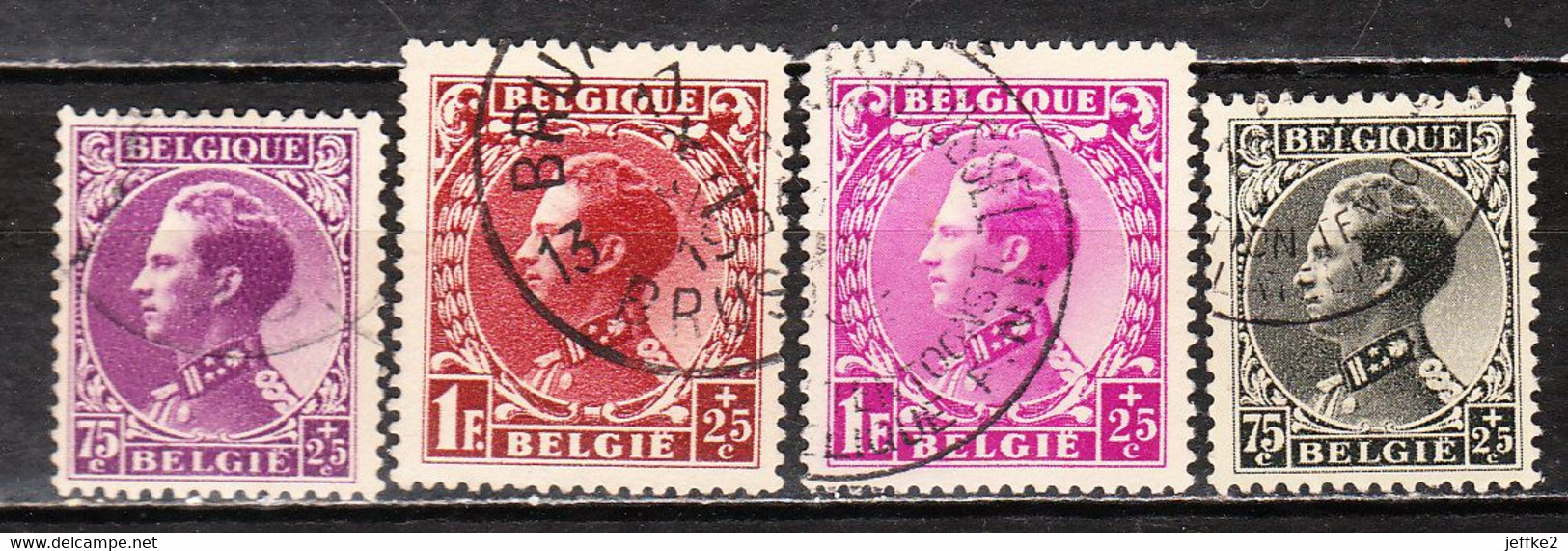 390/93  Leopold III Type Invalides - Série Complète - Oblit. - LOOK!!!! - Usados