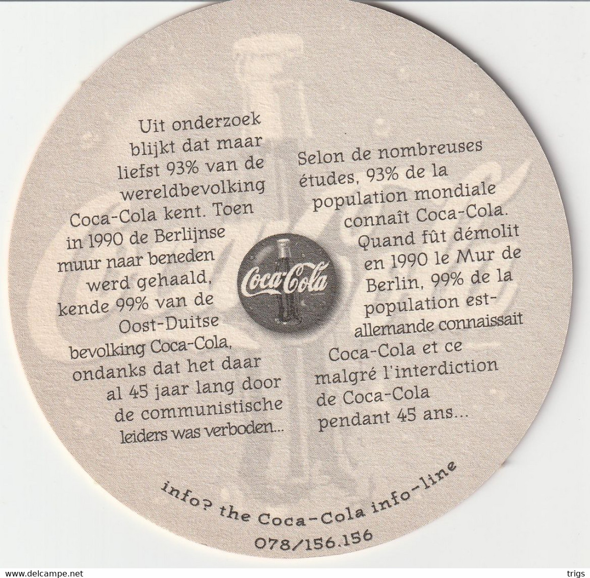 Coca Cola - Bierviltjes