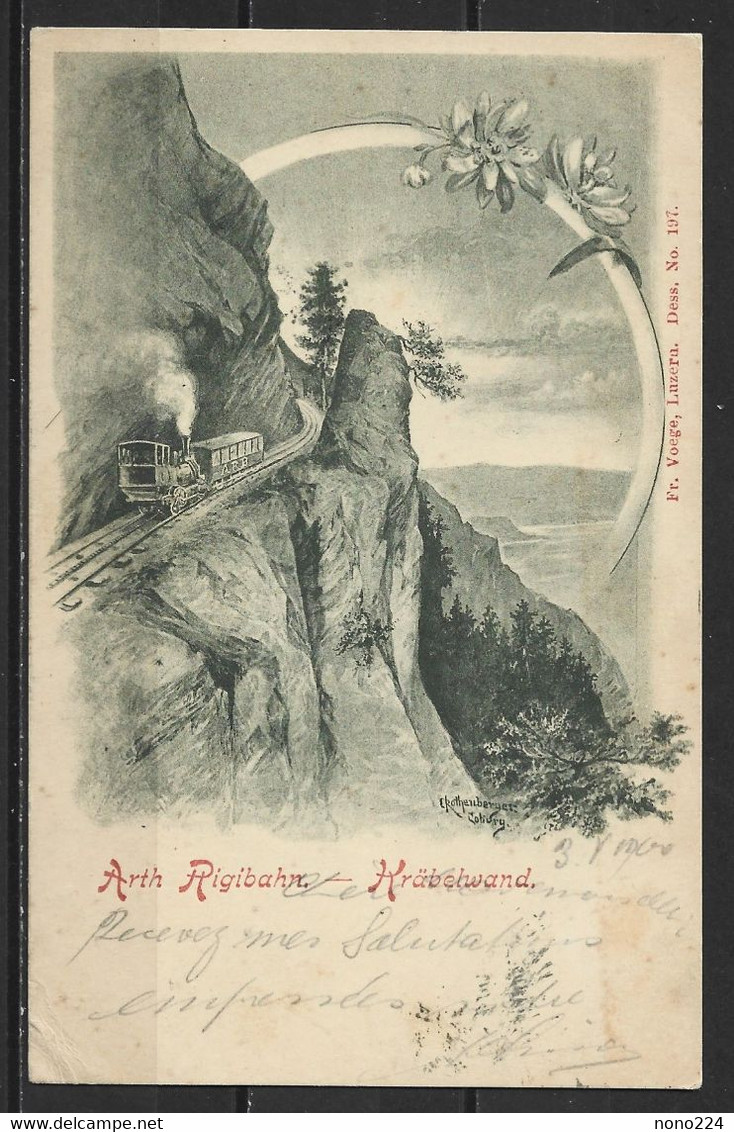 Carte P De 1900 ( Arth Rigibahn ) - Arth