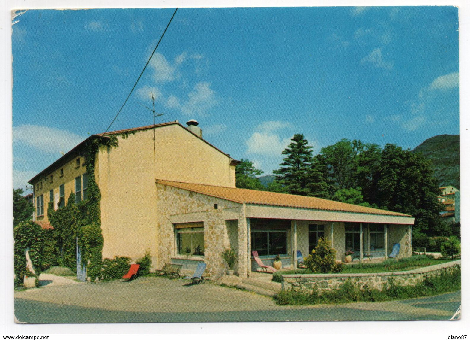 CPSM   66    SOURNIA      1980      MAISON DE REPOS ET DE CONVALESCENCE   LA DESIX - Sournia