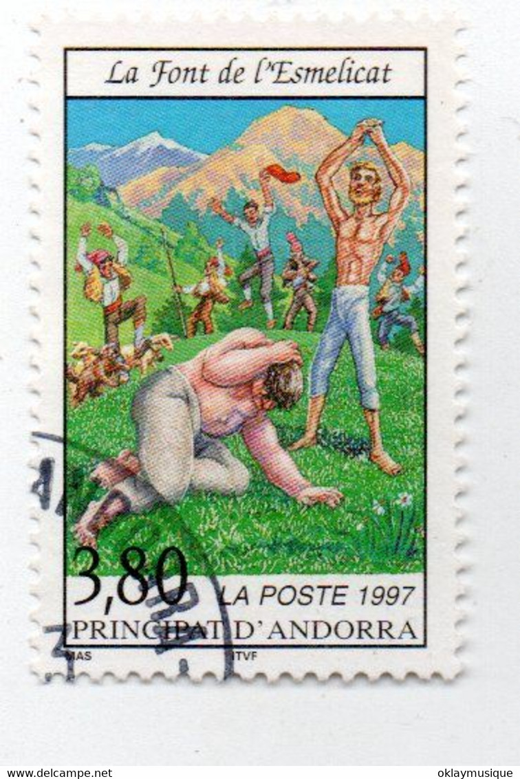 1997 Andorre N°495 - Used Stamps