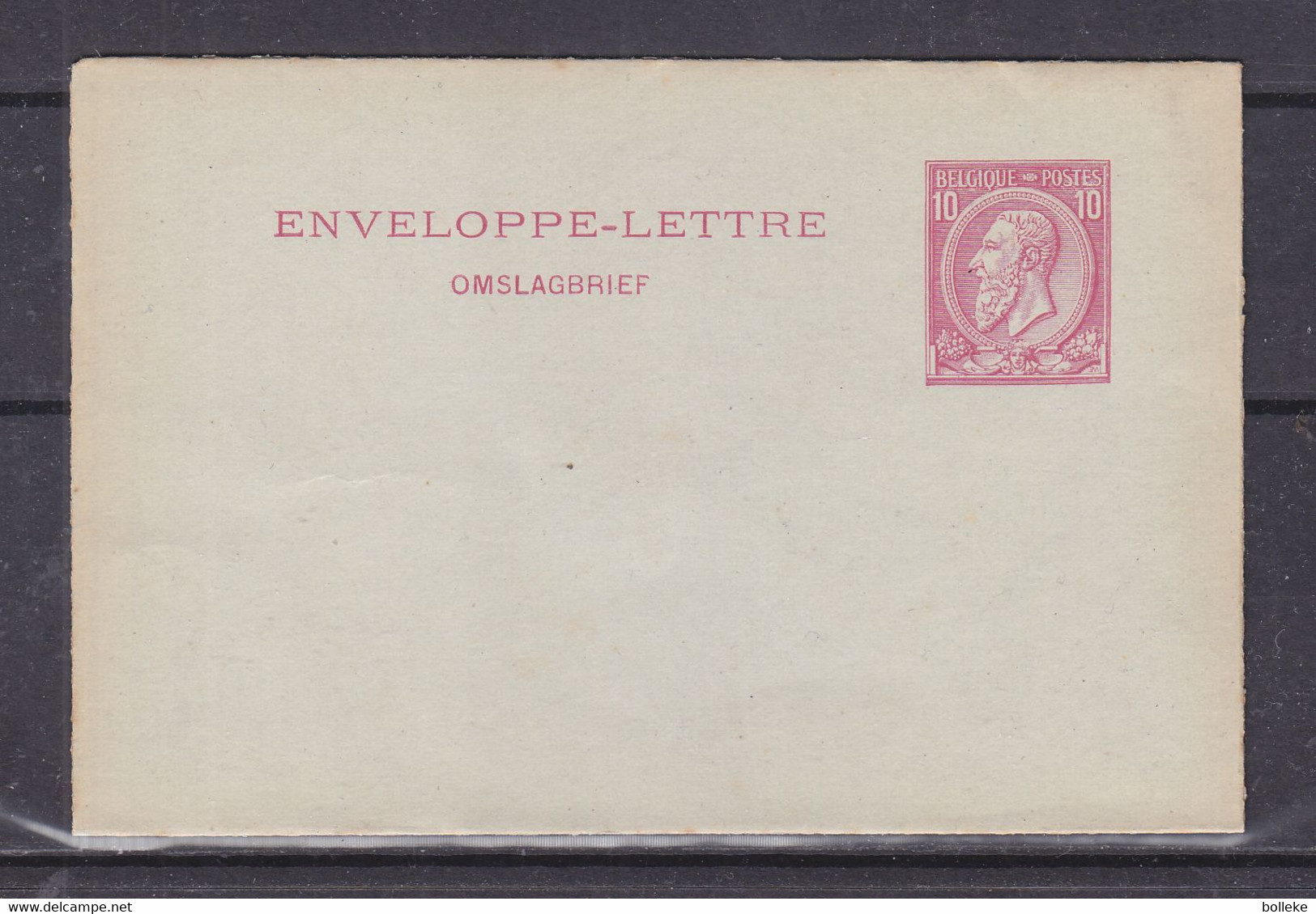 Belgique - Enveloppe Lettre Fine Barbe - Entier Postal - - Sobres-cartas