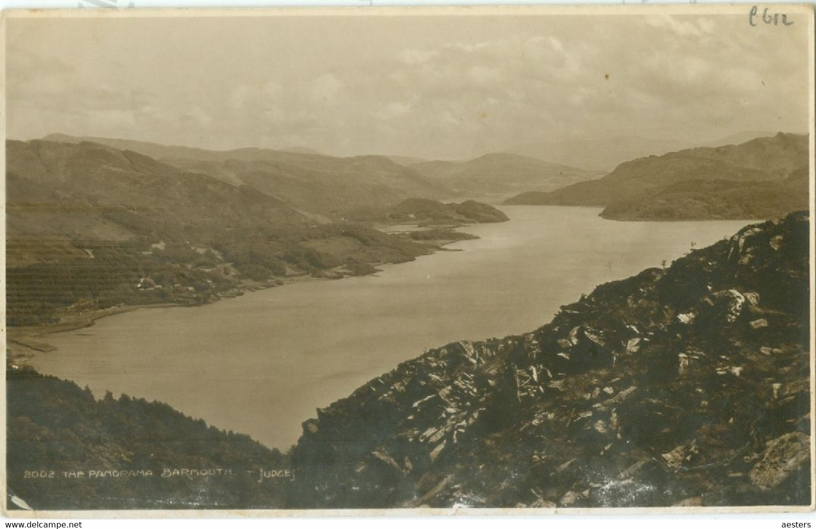 Barmouth 1910; Panorama - Circulated. (Judges) - Merionethshire