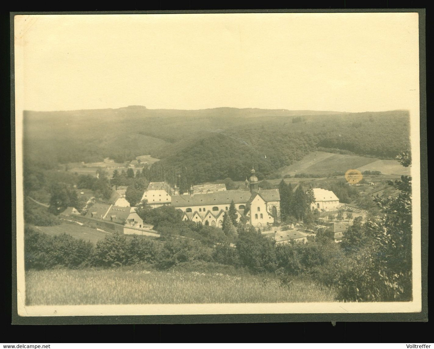 Orig. Foto Um 1925 Weingut & Kloster Eberbach Im Rheingau, Ortspartie, Nähe Eltville Hessen - Eltville