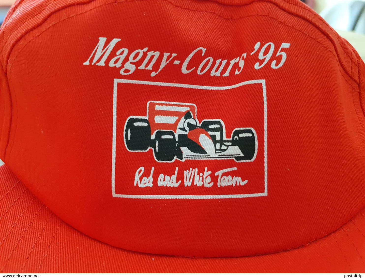 GORRA / CAP / CASQUETTE. F1. FORMULA 1. MAGNY - COURS'95. RED AND WHITE TEAM. - Automobile - F1