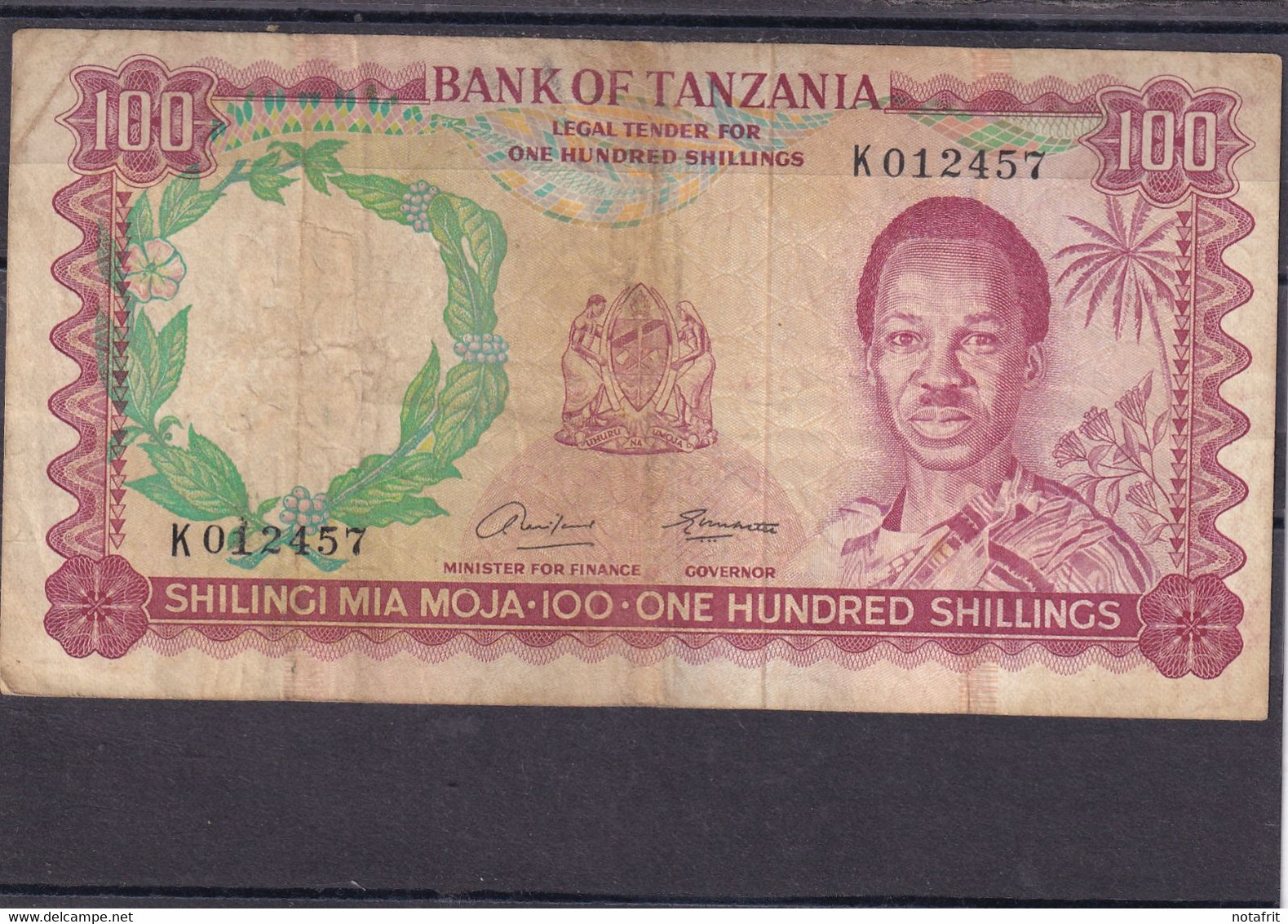 Tanzania 100 Shillings  P ?, Fine - Other - Africa