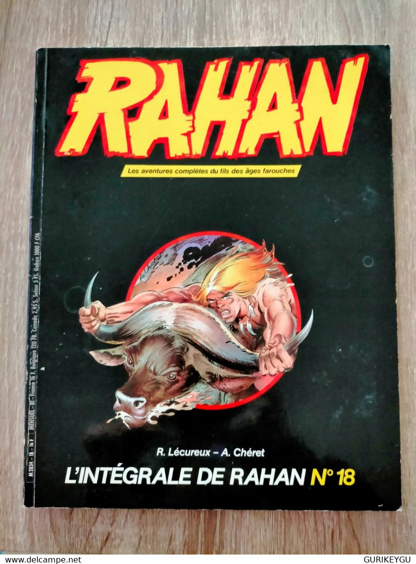 L'intégrale De RAHAN  N° 18  VAILLANT De 1985  André CHERET Roger LECUREUX - Rahan