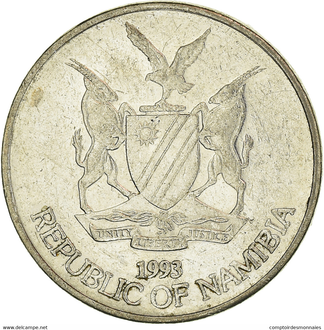 Monnaie, Namibie, 5 Cents, 1993 - Namibia